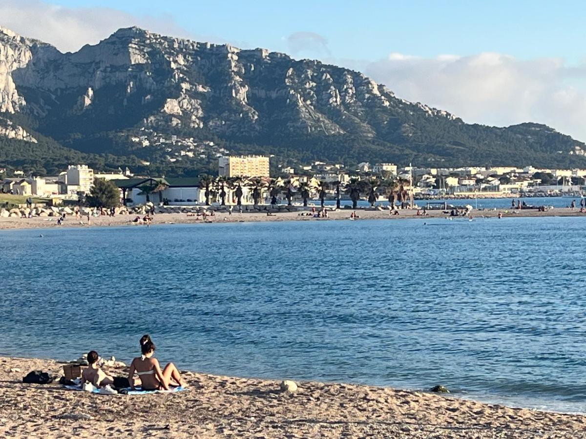 Sun Escape, Renove Climatise 3 Pieces 4-6 Pers, 350m De La Appartamento Marsiglia